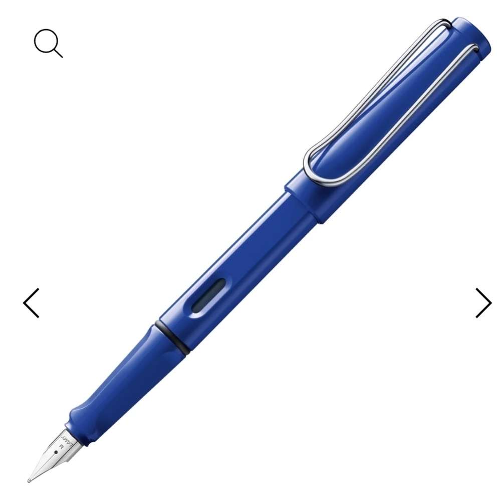 ❤️BUY 10 GET 5 FREE LAMY safari Fountain Pen vista, Color blue
